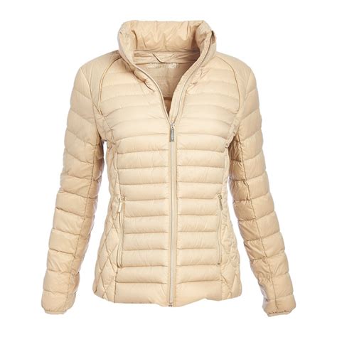 michael kors jacke damen khaki|Michael Kors puffer jacket.